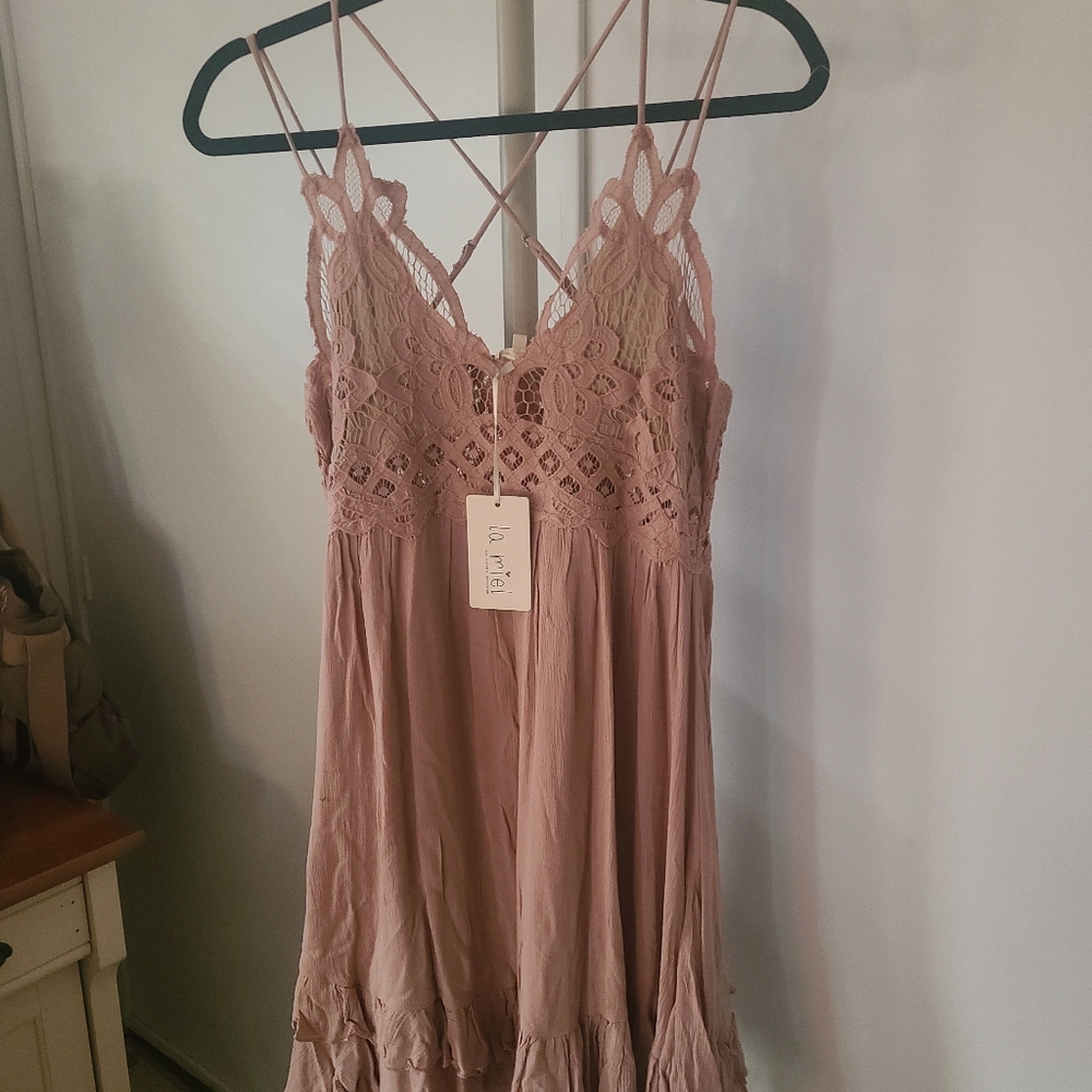 Little brown dress